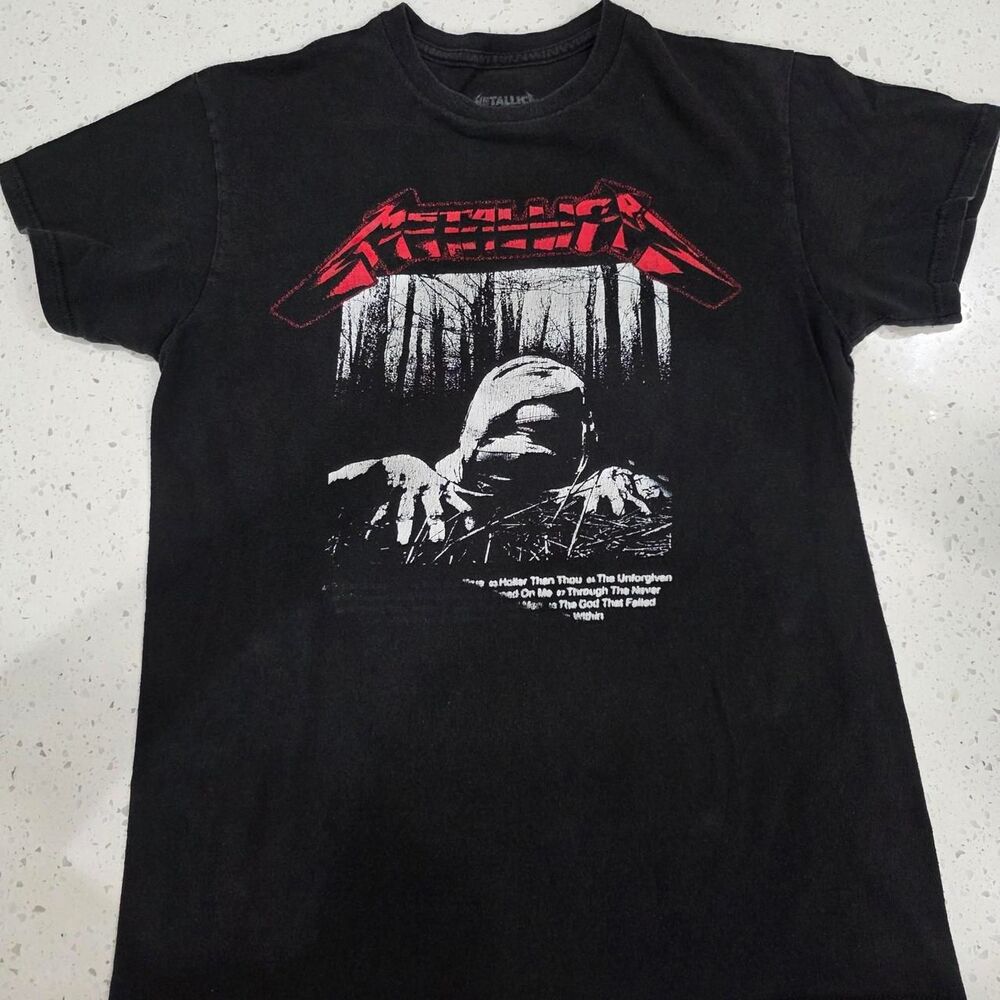 Metallica "And Justice for All" Zombie Cover Graphic Tee | Size S | Rock & Metal